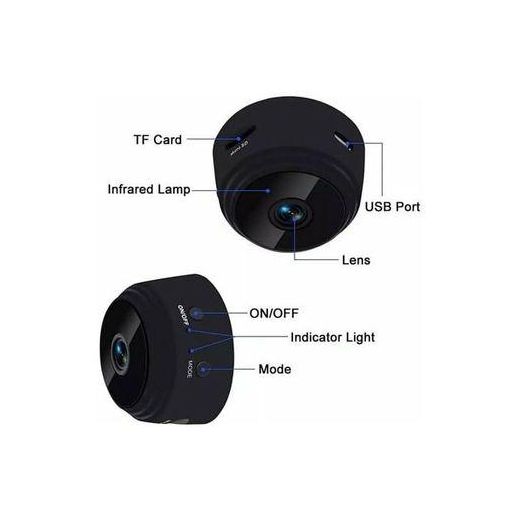 Generic A9 Mini Nanny Wifi CCTV Camera Motion Detection With Night Vision. - image 3