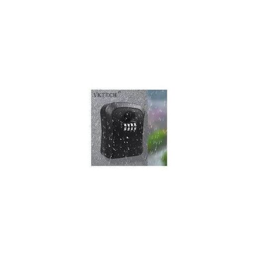 Generic Weatherproof Wall-Mounted Key Safe Lock Box – 4-Digit Resettable Combination Security Storage Box for Indoor and Outdoor Home, Airbnb, and Office Access - image 2