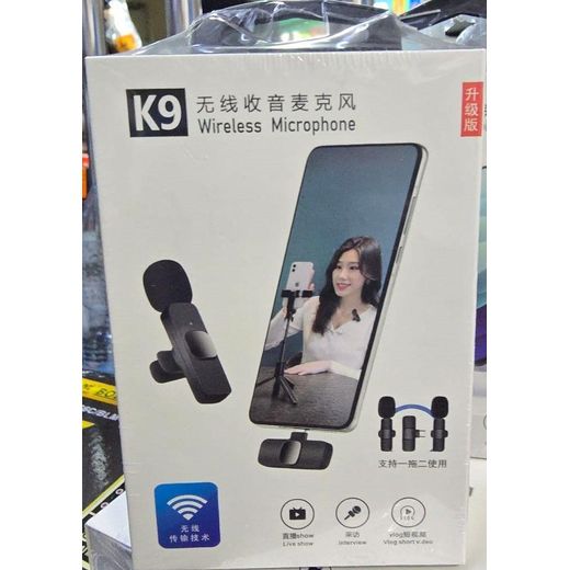 Generic K9 Lavalier Mic Wireless for Clear Speech Recording on Smartphones - image 3