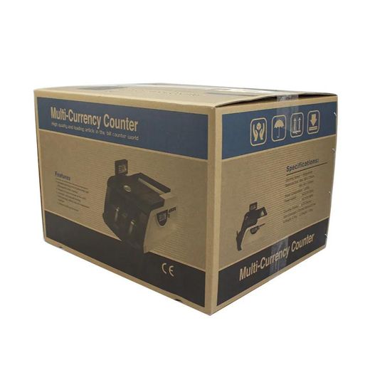 Generic Uv/Mg/Ir Counterfeit Detection Bill Counter Multi-Currencies Machine - image 2