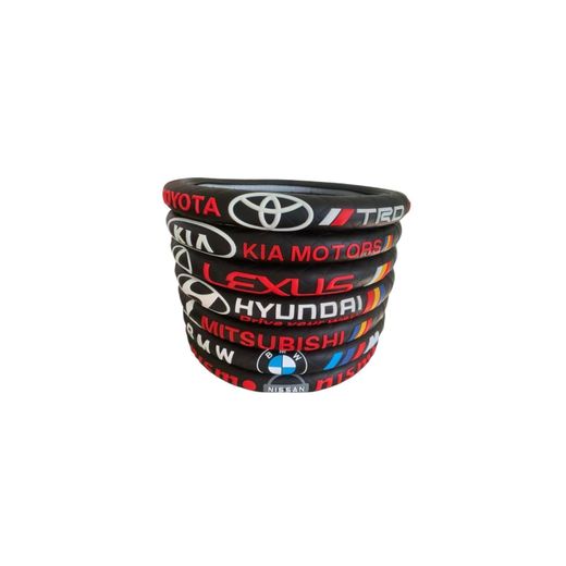 Universal High Quality All Cars Branded Steering Wheel Cover For Subaru, Toyota, Hyundai, Mitsubishi, Honda, Mazda, Nissan, KIA and Lexus 