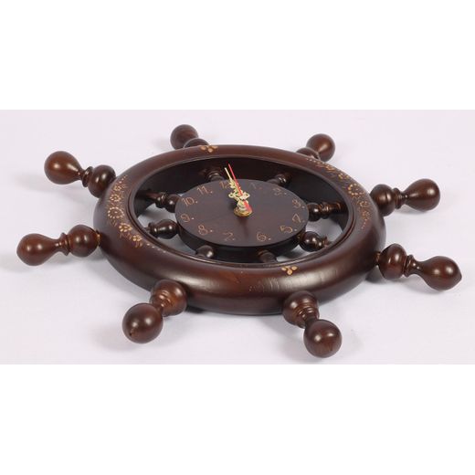 Generic Wooden Wall Clock (Hardwood)  Diameter 30cm - image 2