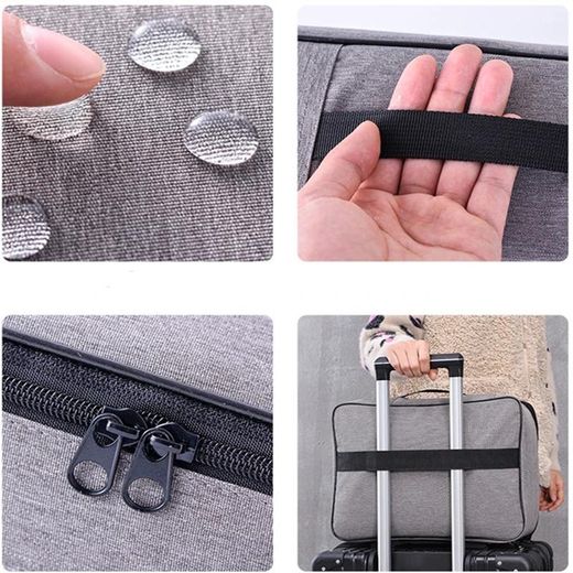 Generic Documents Bag Certificate Files Organizer Documents Storage Bag With Lock Briefcase Travel Organizer - image 3