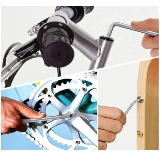 Generic 9-piece long-arm star Torx key set - image 3