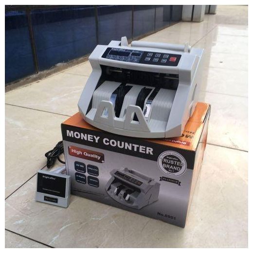 Automatic Money Counter Multi-Currency Money Counting Machine UV/MG Bill Cash Counter For EURO US Dollar AUD Pound Fake Money