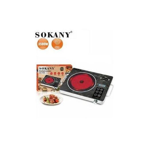 Sokany (3500W)Portable Radiant Cooker with  Digital touch panel - Easy-to-use controls for precise temperature adjustments and cooking modes (Multi -Coloured) - image 3