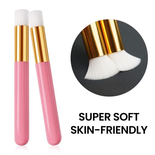 Miss K 1PCS Lash Shampoo Brush - Bath Wash Nose Pore Deep Cleaning Brushes, Eyelash Extensions Peel Off Blackhead Brush Remover Salon Tool, Cleansing Brushes-WHITE - image 3
