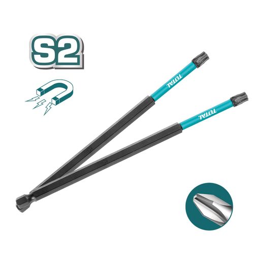 TOTAL TACIM16T2583 Impact  screwdriver bits T25 *200mm - image 2