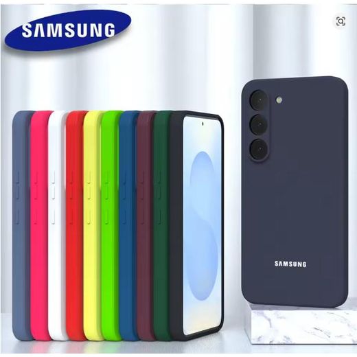 Samsung Galaxy A16 Cover Luxury Dark Blue Original Premium Silicone with Shockproof Heavy Duty Protection Phone Case/ Cover - image 2