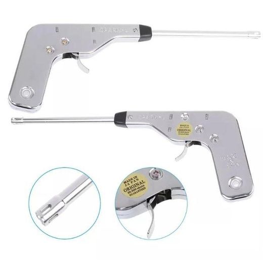 Generic Spark Lights Gas Lighter Made Of Full Metal Body - image 2