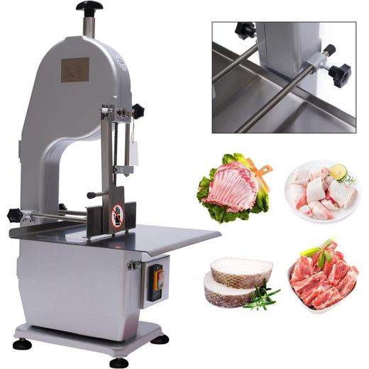 Generic Bone Saw Machine Frozen Meat Cutter Commercial Bone Chopping Machine Frozen Meat Cutting Machine for Bones Frozen Meat Fish - image 2
