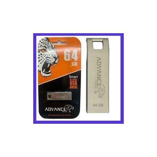 Advance 64gb metal usb flask disk // 64GB Flash Disk -Silver - image 2