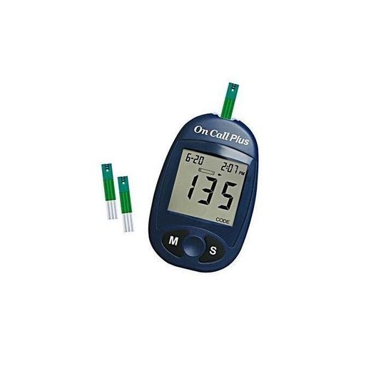 Generic On Call Plus Glucometer Complete With 50 Strips - image 2
