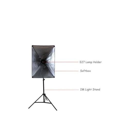 Generic Photo Studio Softbox With 2M Tripod Stand, Light - image 2
