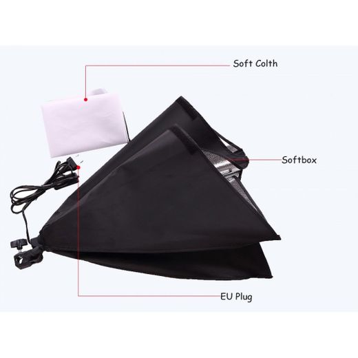Generic Photo Studio Softbox With 2M Tripod Stand, Light - image 3
