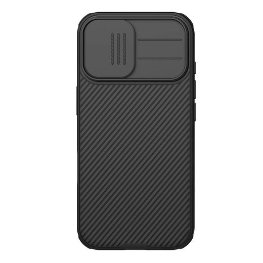 Nilkin CamShield Pro Cover Case for Apple iPhone 17, Shockproof Anti-Scratch Protective Case with Sliding Camera Cover, Soft TPU + Hard PC Hybrid Back – Black - image 3