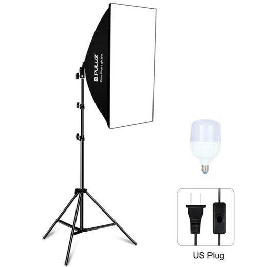 Generic Photo Studio Softbox With 2M Tripod Stand, Light