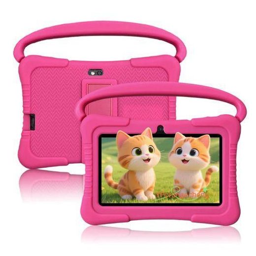 Generic Kids tablet 7-inch PC tablet with silicone case, kids educational learning tablets for toddlers Christmas gift