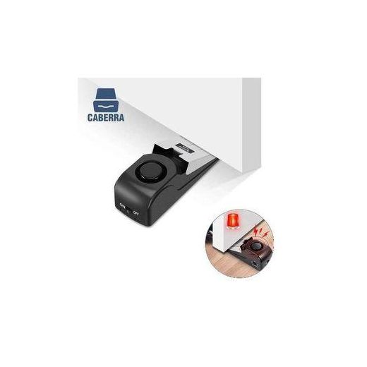 Generic Door Stop Alarm Upgraded Door Stop Alarm Stopper - AirBnB Travelling Home Security Portable - image 2