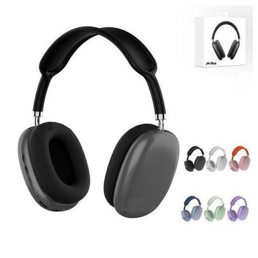 Generic Wireless Music P9 Bluetooth Earphone Wireless Head-mounted Headphone Subwoofer Headset With Micphone For IOS Android Phone - image 2