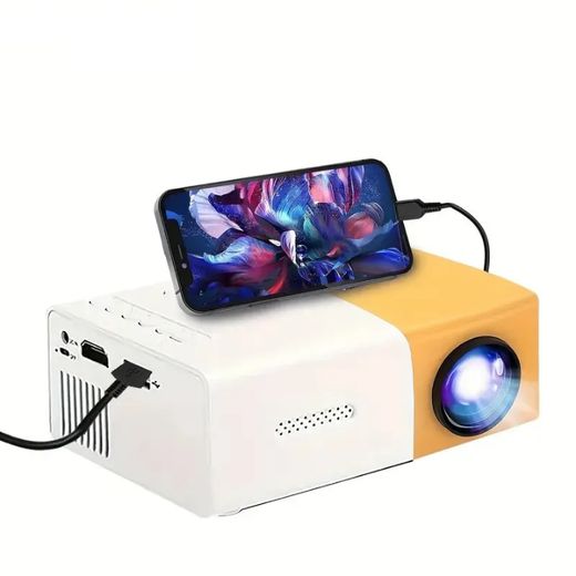 Generic YG300 smart projector YG 300 Multimedia projector Game Mini portable Home LED LCD projector 4k portable 1080p home theater cinema projector HDMI USB TV - image 2