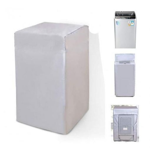 Generic Top Load Dust Waterproof Washing Machine Cover-fits upto 10kg. 85*64*65cm - image 4