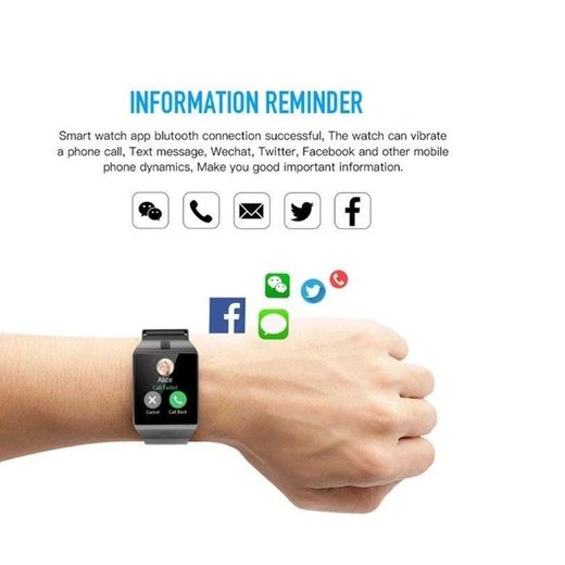 Generic Cheap Kids Smartwatch – Smart 2030  with SIM, Bluetooth, Camera, Sleep Monitor – Affordable Gift Watch Black black - image 2