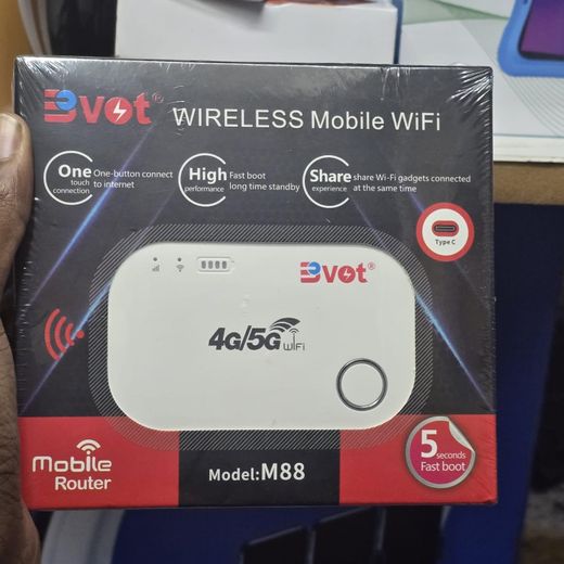 BVOT M88 Portable 4G/5G Mobile Wifi Router – Compact And Universal Hotspot For Home, Office, And Travel Use