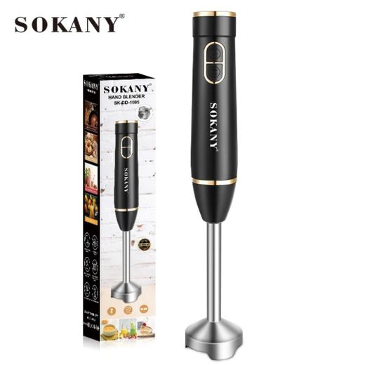 Sokany Stainless steel Mixer Multi-functional Kitchen Electric Mixer For Household Use Hand-Held Blander