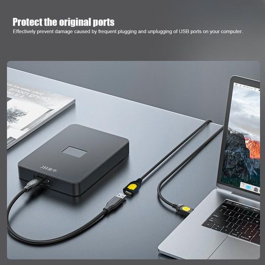 Generic USB 2.0 Male-to-Female Extension Cable / Black / 1.5M - image 4