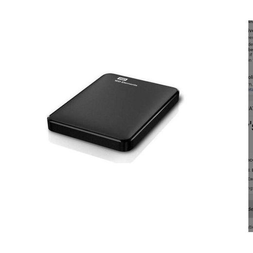 WD  500GB External Hard Disk Drive With Cable - image 2