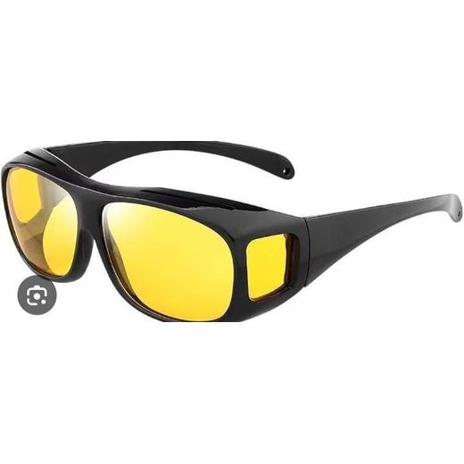 Generic 2pcs pack Official Night Driving Glasses with Glarecut Technology. Polarized Yellow Lenses Anti Glare Night Driving Glasses for Driving At Night, Black - image 4