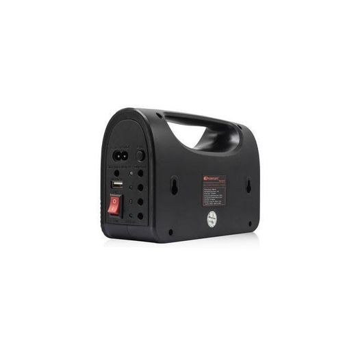 Kamisafe  Solar Lighting System Kit With 3 LED Lights, Solar Panel, Power Cable, Phone Charger - image 2