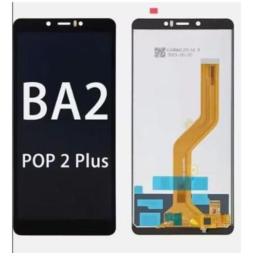 Tecno Pop 2 Plus (BA2) LCD Screen Replacement Display Touch Digitizer Assembly