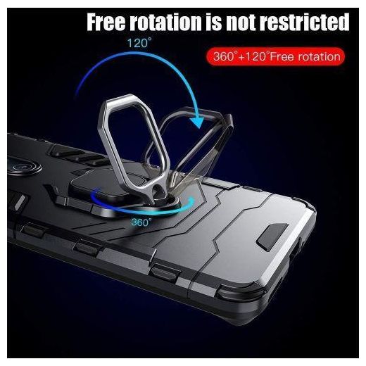 Generic Back cover Designed for Oppo A53 Case Ring Holder - image 3