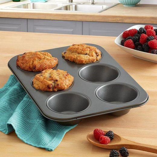Generic Non Stick Cupcake Molds Baking Tins - 2pc - image 2