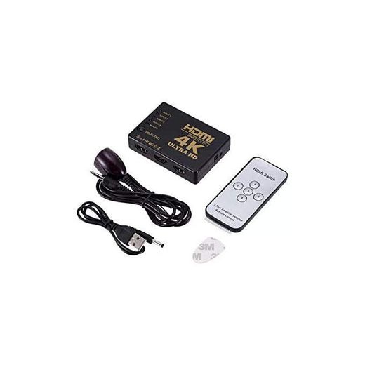 Generic 5-Port HDMI Switch Selector Splitter Hub IR Remote - image 2