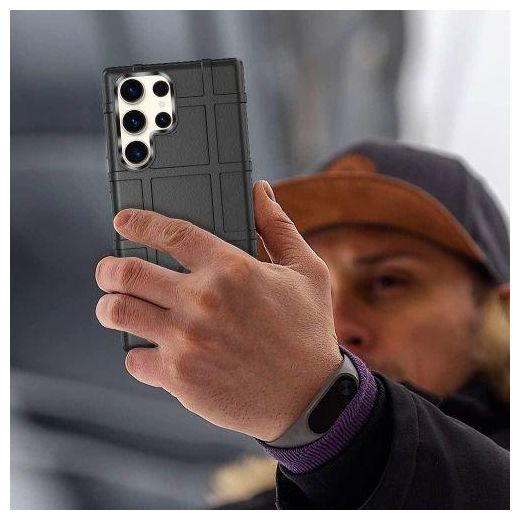 Generic Rugged Protective Bumper Anti-Scratch Protective Case Cover For Samsung Galaxy S23 Ultra 5G - image 3