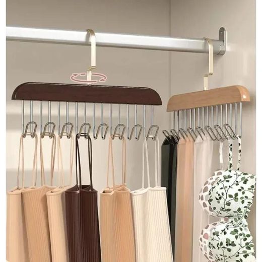 Generic Wooden Plank 8 Hook Hanger - image 2