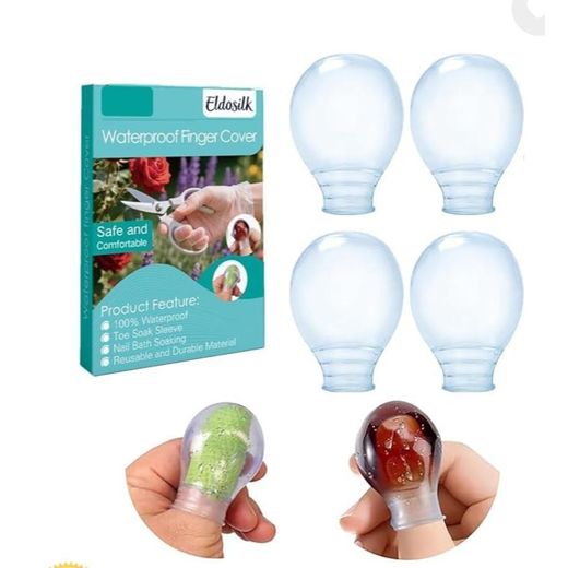 Un Branded 10Pcs Soft Silicone Toe/Fingers Sleeves Toe Protectors
