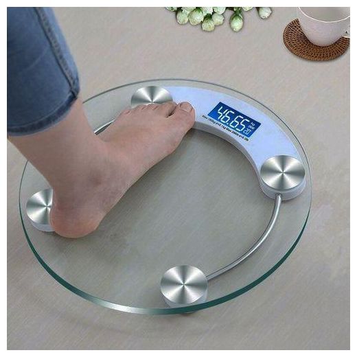 personal exercise weighing bathroom scale