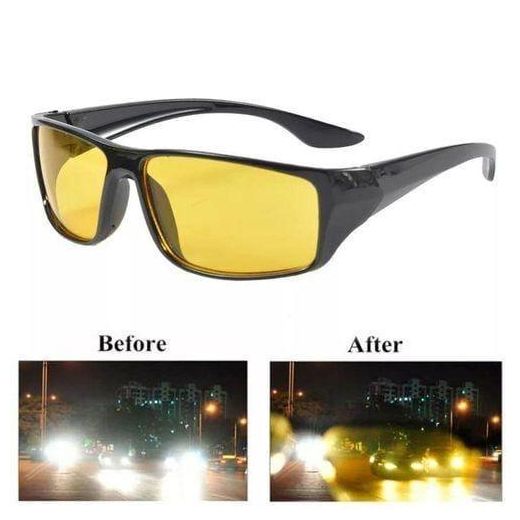 Anti-Glare Night Driving Glasses – Yellow Lens HD Vision Driving Glasses for Men & Women