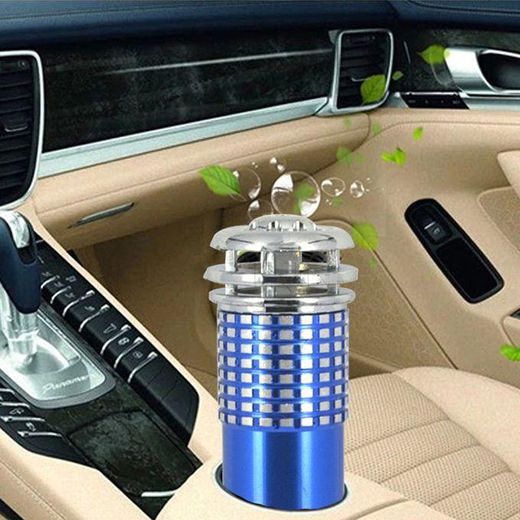 Generic 1pc(Random Colour) Mini Auto Car Fresh Air Ionic Purifier Oxygen Bar Ozone Ionizer Cleaner 12V - image 2