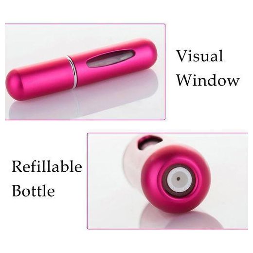 Generic Travel Mini Perfume Refillable Atomizer Container, Portable Perfume Spray Bottle, Travel Perfume Scent Pump Case Fragrance Empty Spray Bottle For Traveling And Outgoing (5 Ml) - image 2