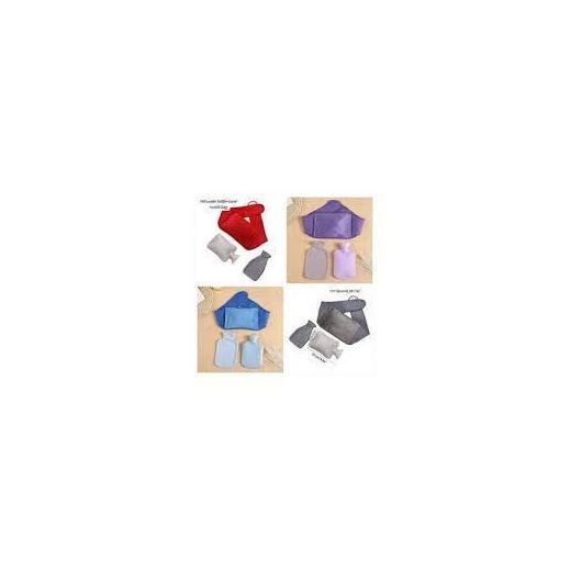 Generic Hot Water Bottle Set with Cover and Waist Bag – Multi-Color Options - image 2