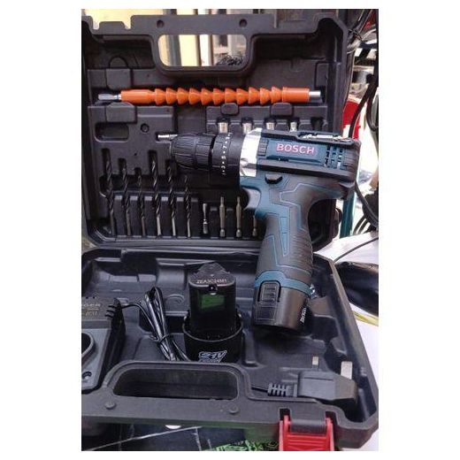 Bosch Cordless Electric Drill Set - 21V Rechargeable Power Tool Kit
