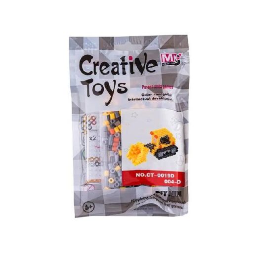 Creative Toys Creative Ironing beads 3D VERSION, BULLDOZER, SPYCH, SACHET, IRONING - image 3