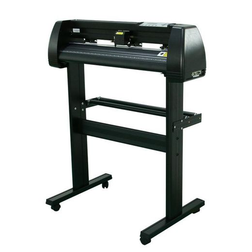 28-Inch Vinyl Cutter Machine LCD Display Adjustable Double-Spring Pinch Rollers Sign Cutting Plotter Signmaster Graph Plotter