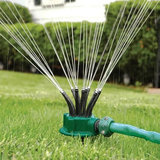 Generic Garden Sprinkler Lawn Grass Sprinkler Head Garden Yard Watering Tools 360 Degree Garden Sprinklers Flexible Water Sprayer