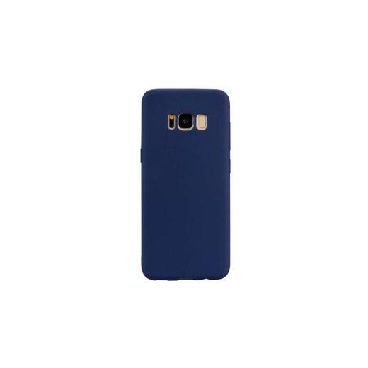 Generic Silicone back cover for Samsung S8+ – Stylish Soft-Touch Protective Cover – Navy Blue - image 2